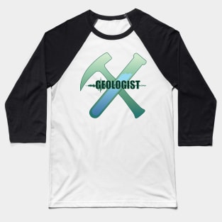 Geologist Coat of Arms Baseball T-Shirt